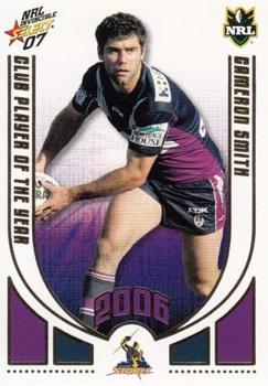 2007 Select NRL Invincible - Club Player Of The Year #CP6 Cameron Smith Front